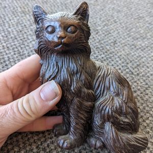 Terrifying Cat Paperweight